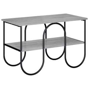 vidaXL Telerialus 80 x 40 x 50 cm Hall Sonoma Tehispuit