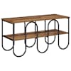 vidaXL Telerialus 100 x 40 x 50 cm Vana puit Tehispuit