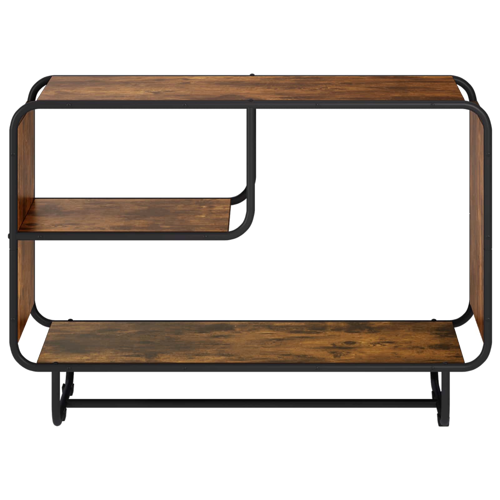 Komoda Dimljen hrast 93.5 x 37.5 x 64.5 cm Predelan les