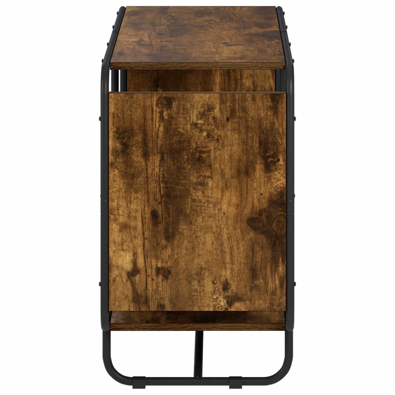 Komoda Dimljen hrast 93.5 x 37.5 x 64.5 cm Predelan les