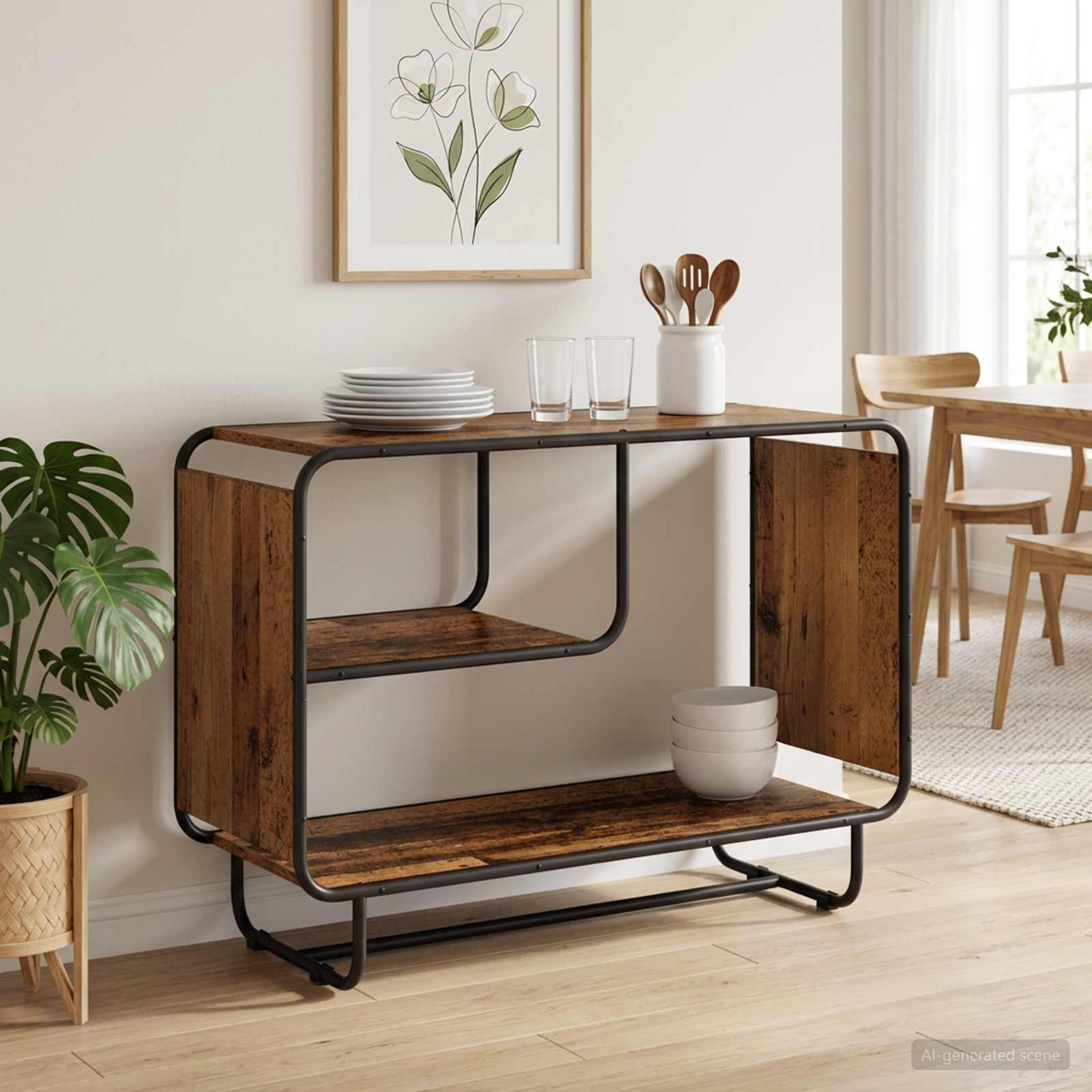 Komoda Star les 93.5 x 37.5 x 64.5 cm Predelan les