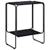 vidaXL Puhvetkapp Must tamm 60 x 38 x 75 cm Tehispuit