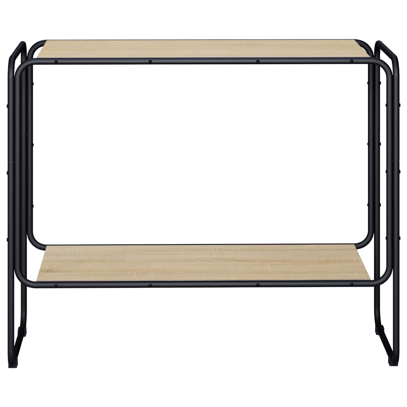 Сайдборд Дъб сонома 93.5 x 38 x 75 cm Инженерна дървесина — изображение 2