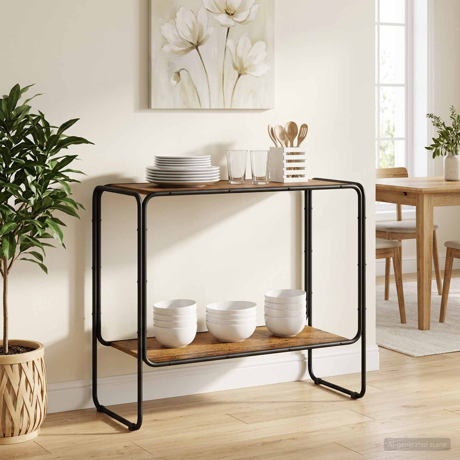 Komoda Star les 93.5 x 38 x 75 cm Konstruiran les