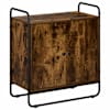 vidaXL Puhvetkapp Suitsutatud tamm 68 x 35 x 75 cm Tehispuit