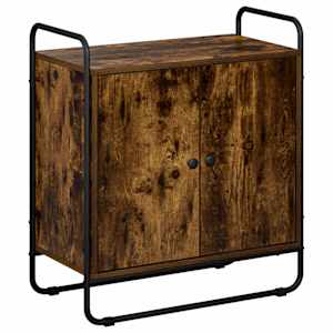vidaXL Puhvetkapp Suitsutatud tamm 68 x 35 x 75 cm Tehispuit