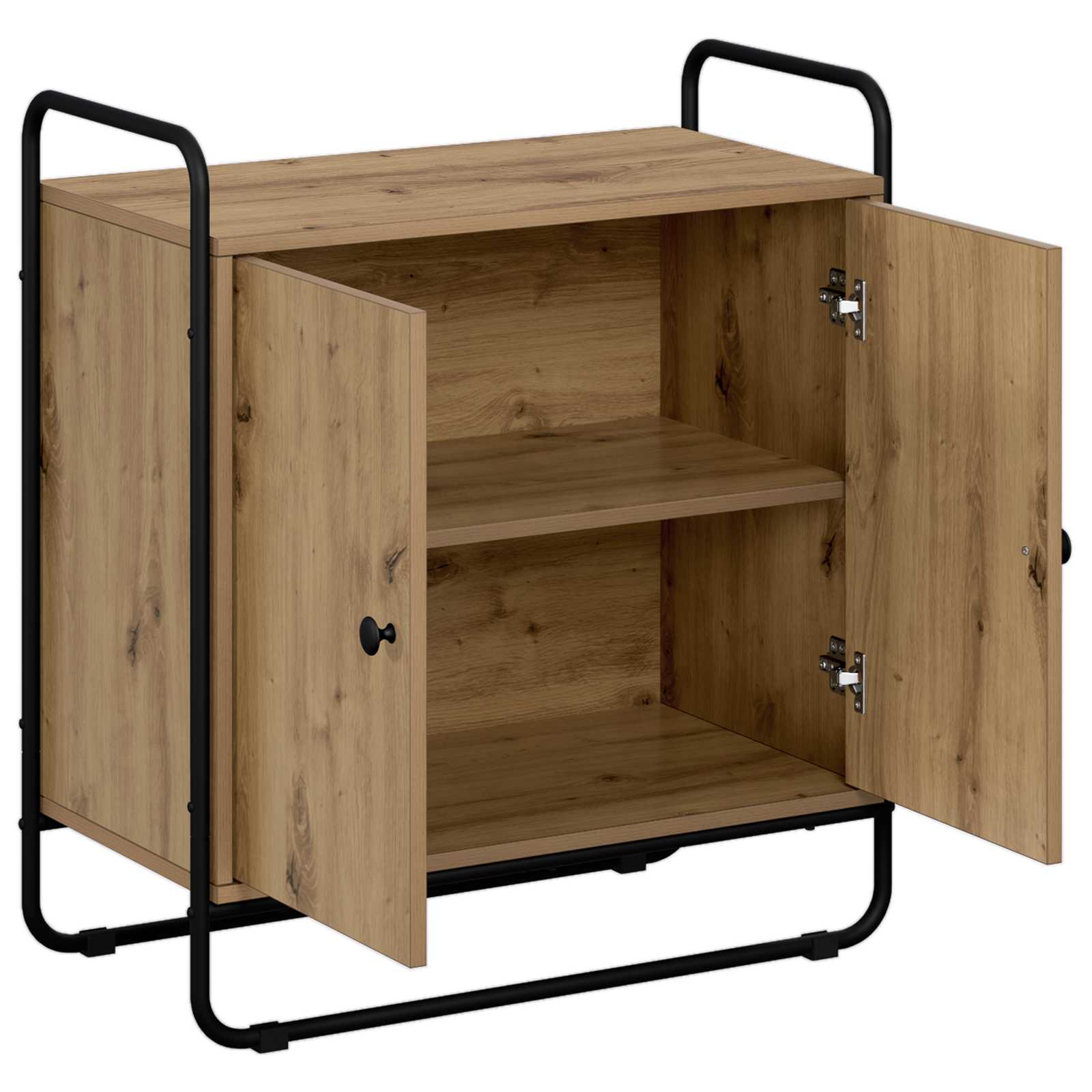 Бюфет Дъб артизан 68 x 35 x 75 cm Обработено дърво — изображение 2