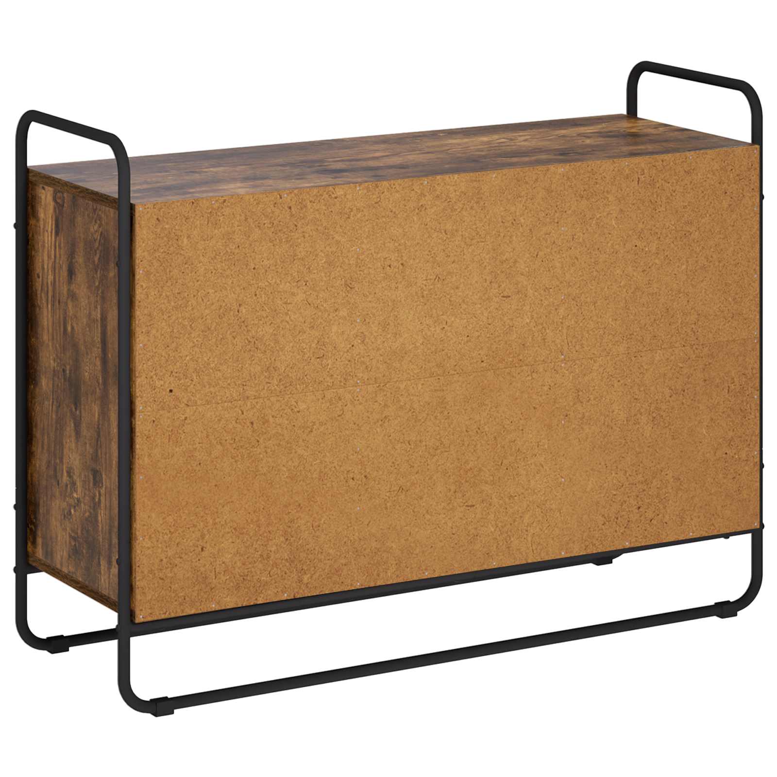 Komoda Dimljen hrast 102 x 35 x 75 cm Predelan les