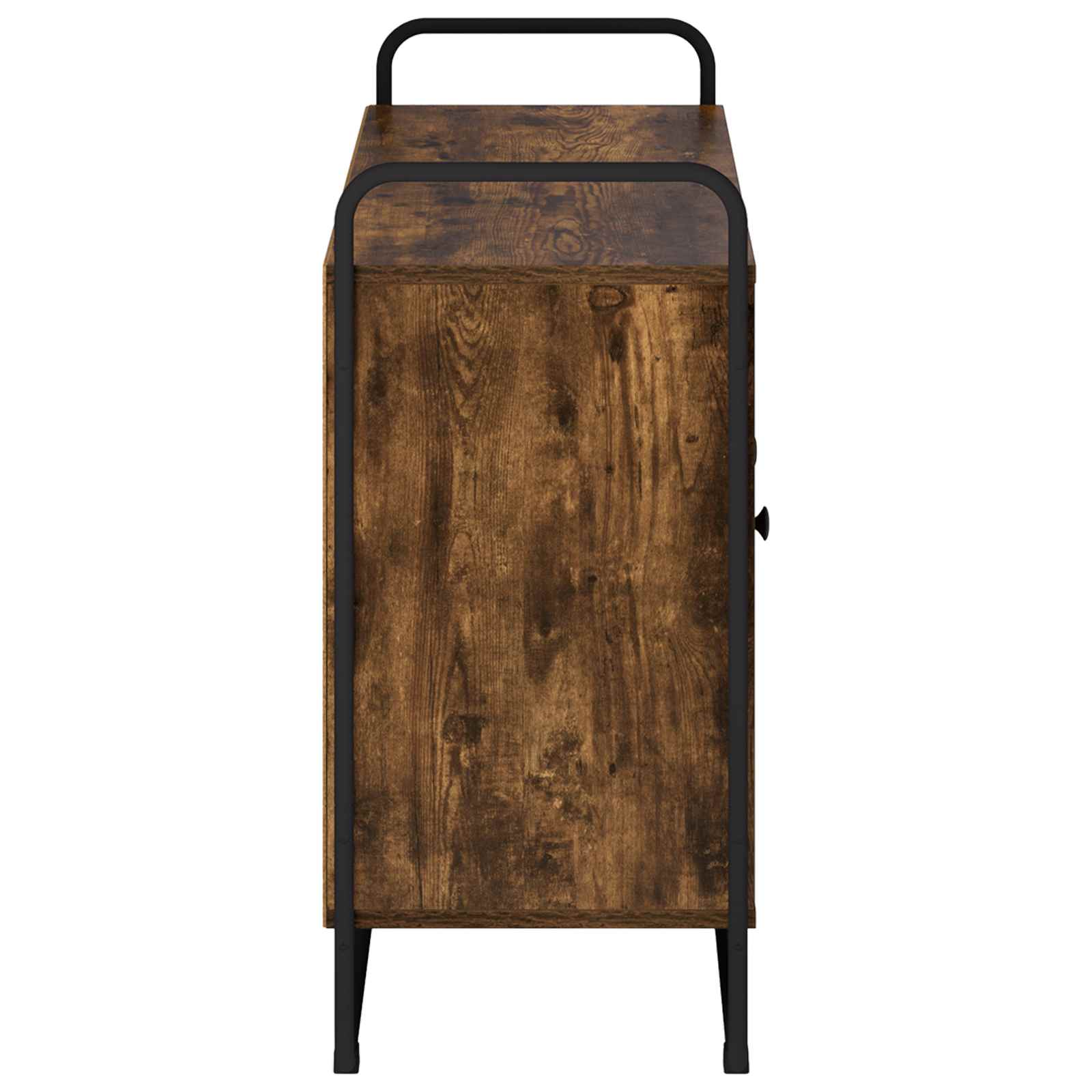 Komoda Dimljen hrast 102 x 35 x 75 cm Predelan les