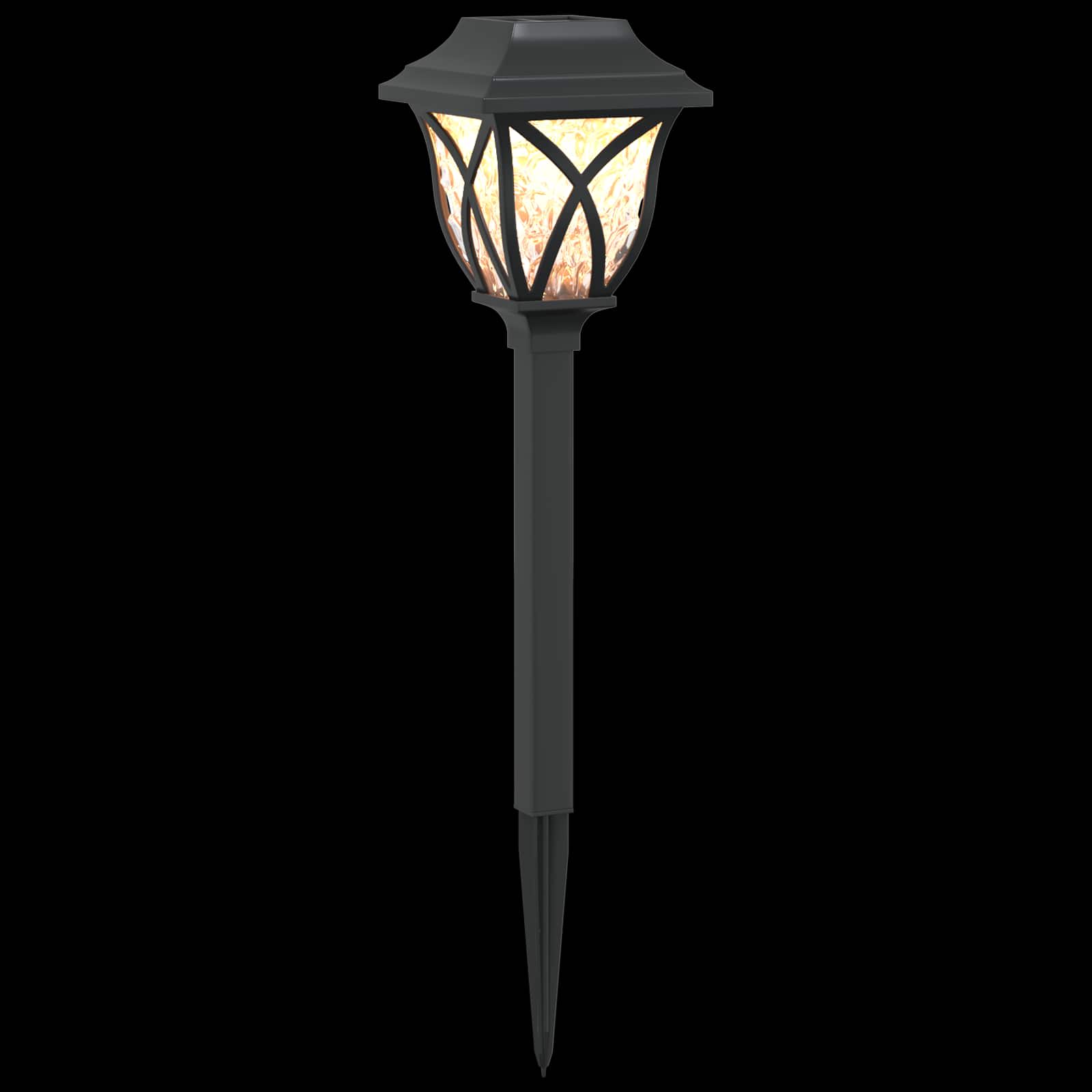 Buitenzonne-lampen met grondpin 6 pcs Warmwit 42 cm PP image 6