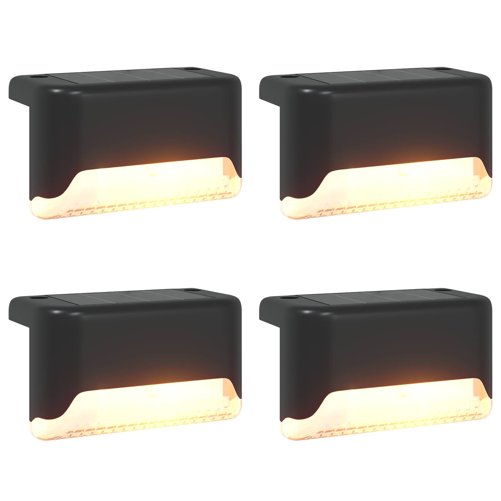 Buitenzonne-lampen met grondpin 4 pcs Warmwit 4,5 cm ABS en PS image 2