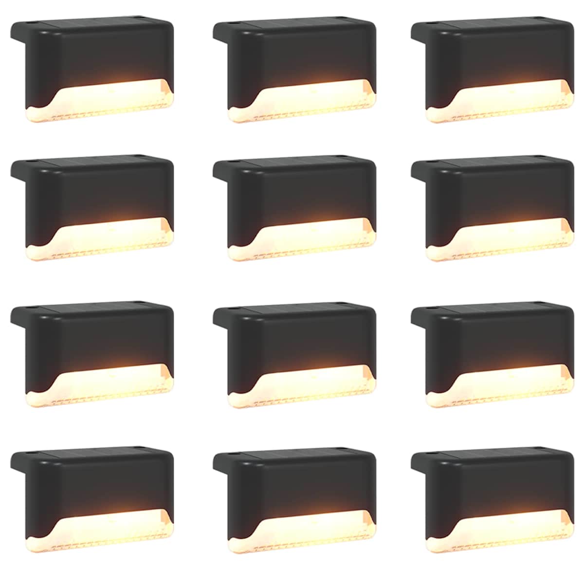 Udendørs sollys med jordspyd Varm hvid 4,5 cm ABS og PS - Billede 2