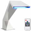 vidaXL Basseini juga RGB LEDidega Roostevaba teras 63,5 x 29 x 51 cm