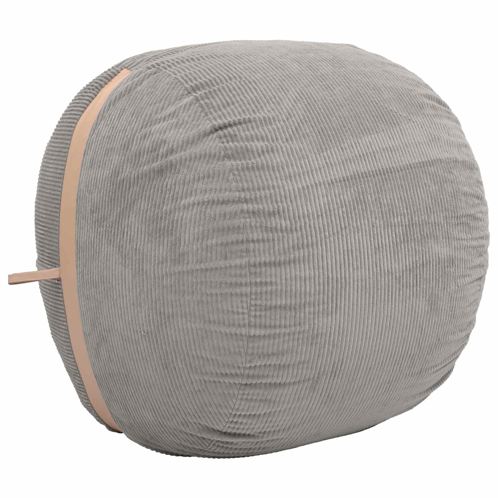 vidaXL Zitzakstoel Lichtgrijs 95 x 93 x 71 cm corduroy, foto 3