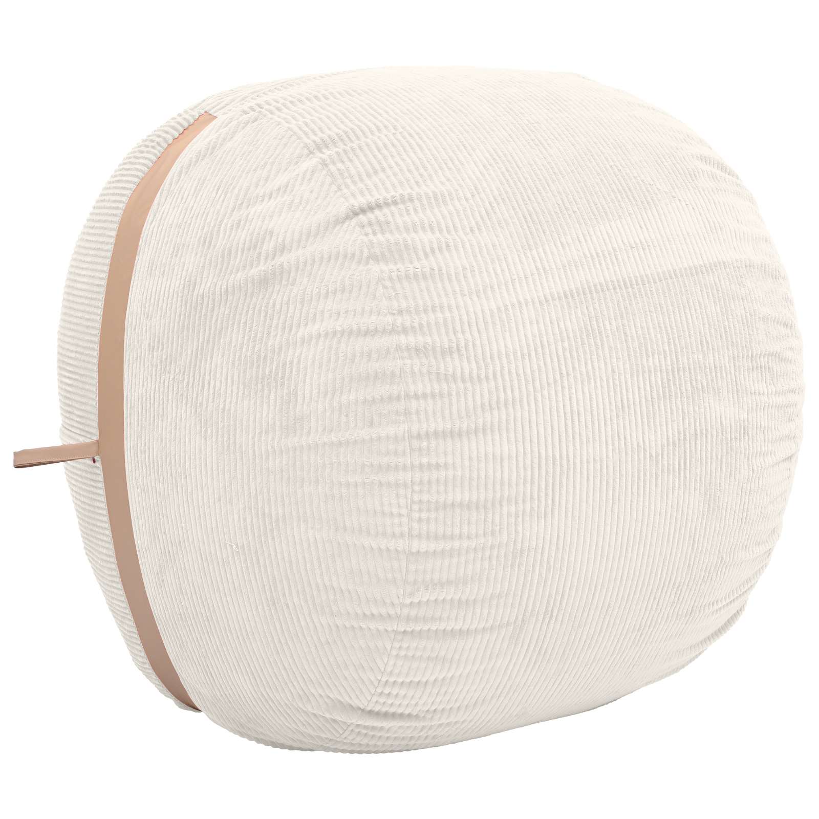 vidaXL Zitzakstoel Crèmekleurig 95 x 93 x 71 cm corduroy, foto 3