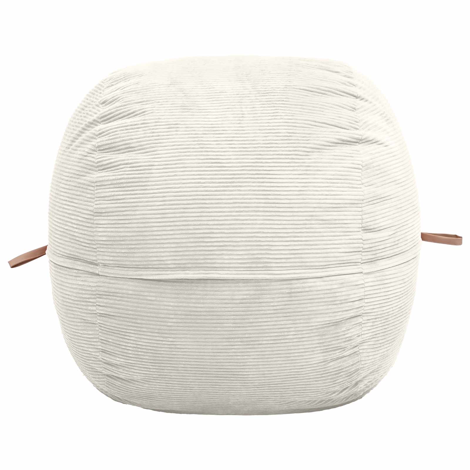 vidaXL Zitzakstoel Crèmekleurig 95 x 93 x 71 cm corduroy, foto 2