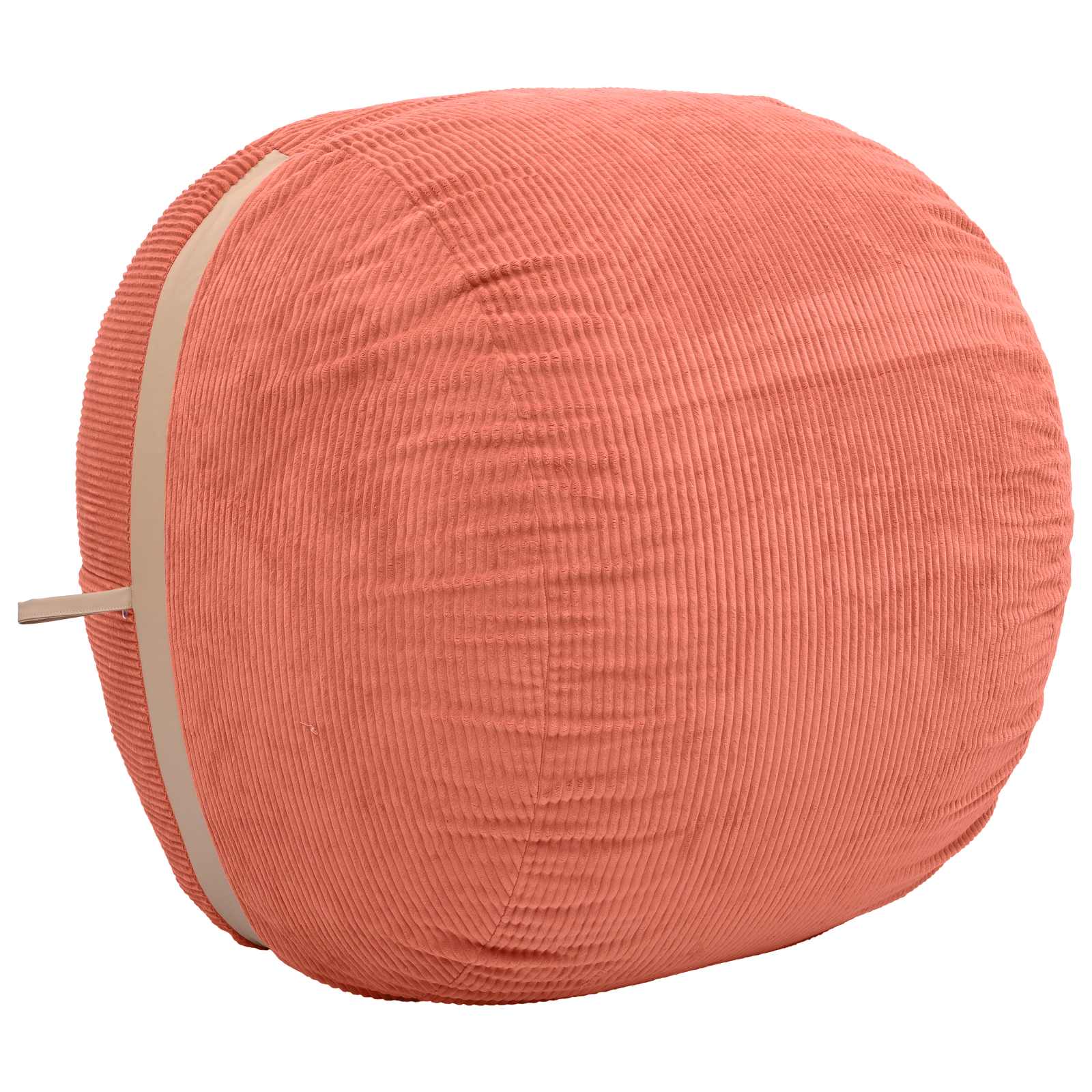 vidaXL Zitzakstoel Rood-oranje 95 x 93 x 71 cm corduroy, foto 3