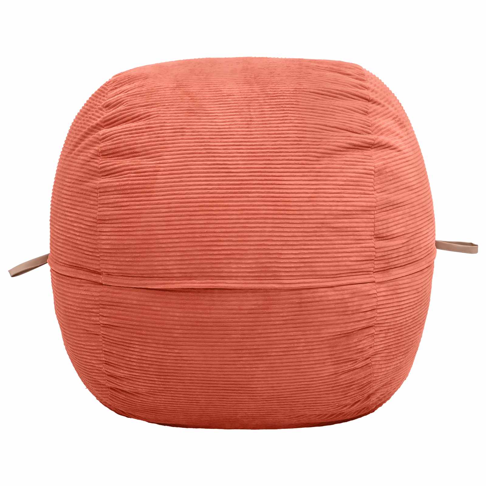 vidaXL Zitzakstoel Rood-oranje 95 x 93 x 71 cm corduroy, foto 2