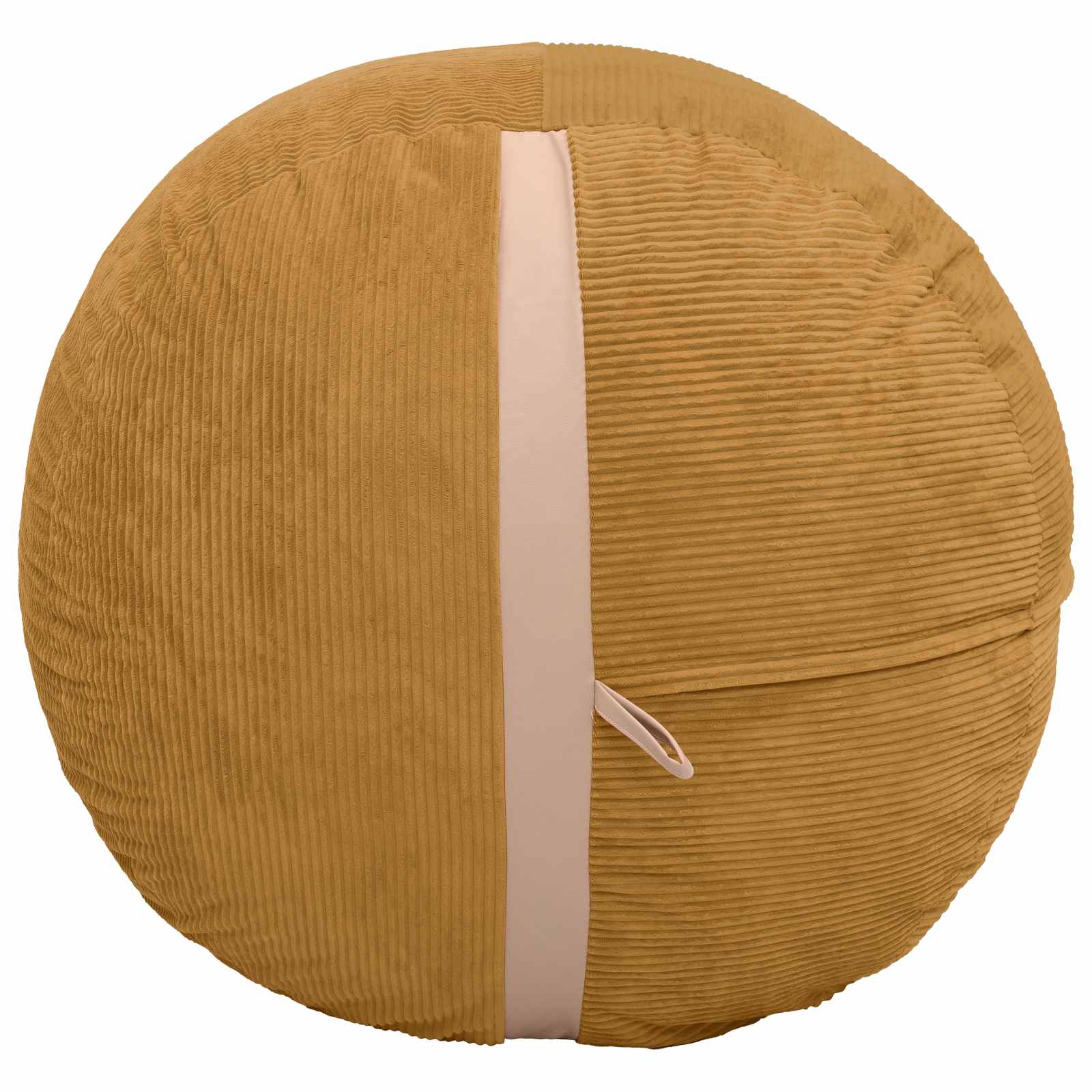 vidaXL Zitzakstoel Geel 95 x 93 x 71 cm corduroy, foto 4