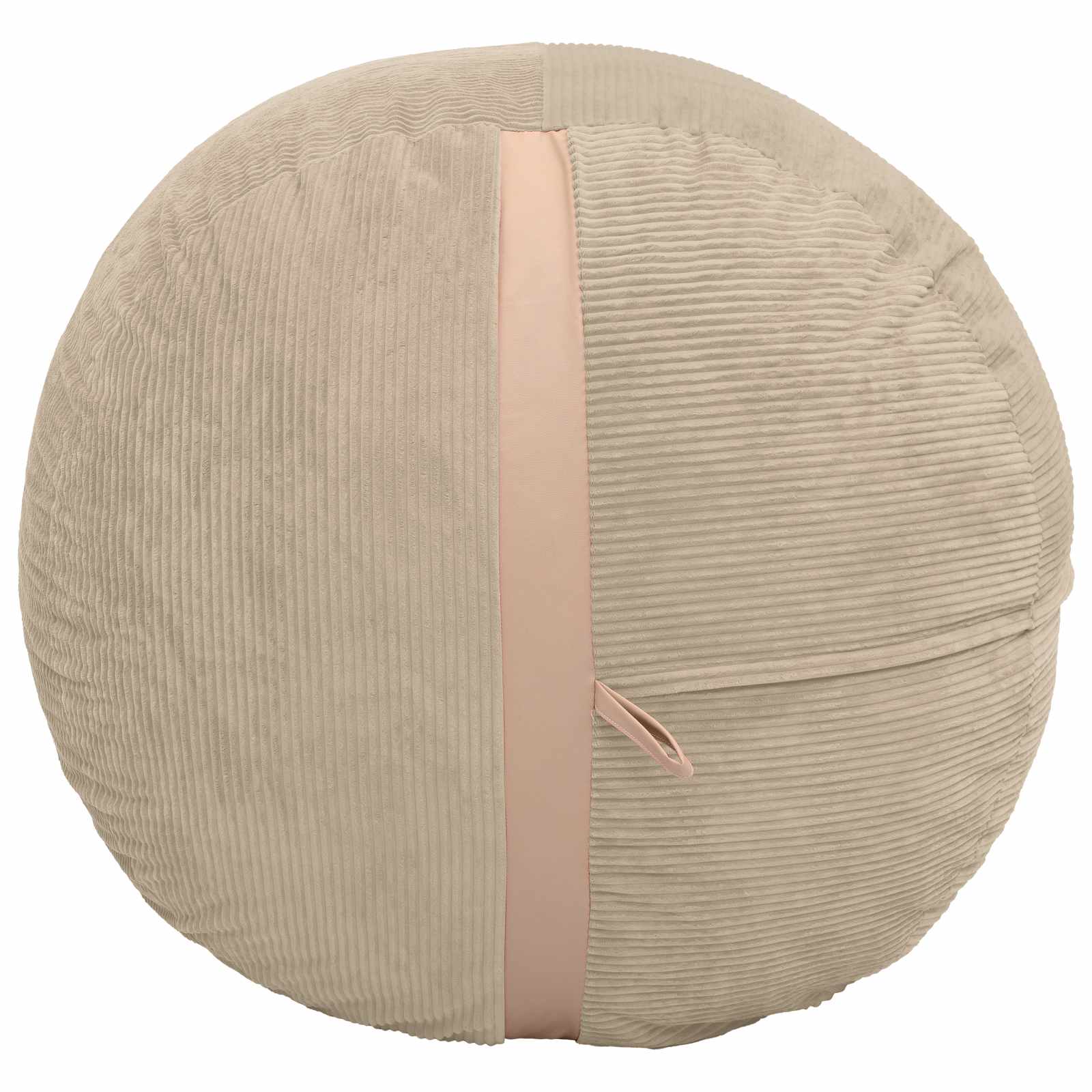 vidaXL Zitzakstoel Taupe 95 x 93 x 71 cm corduroy, foto 4