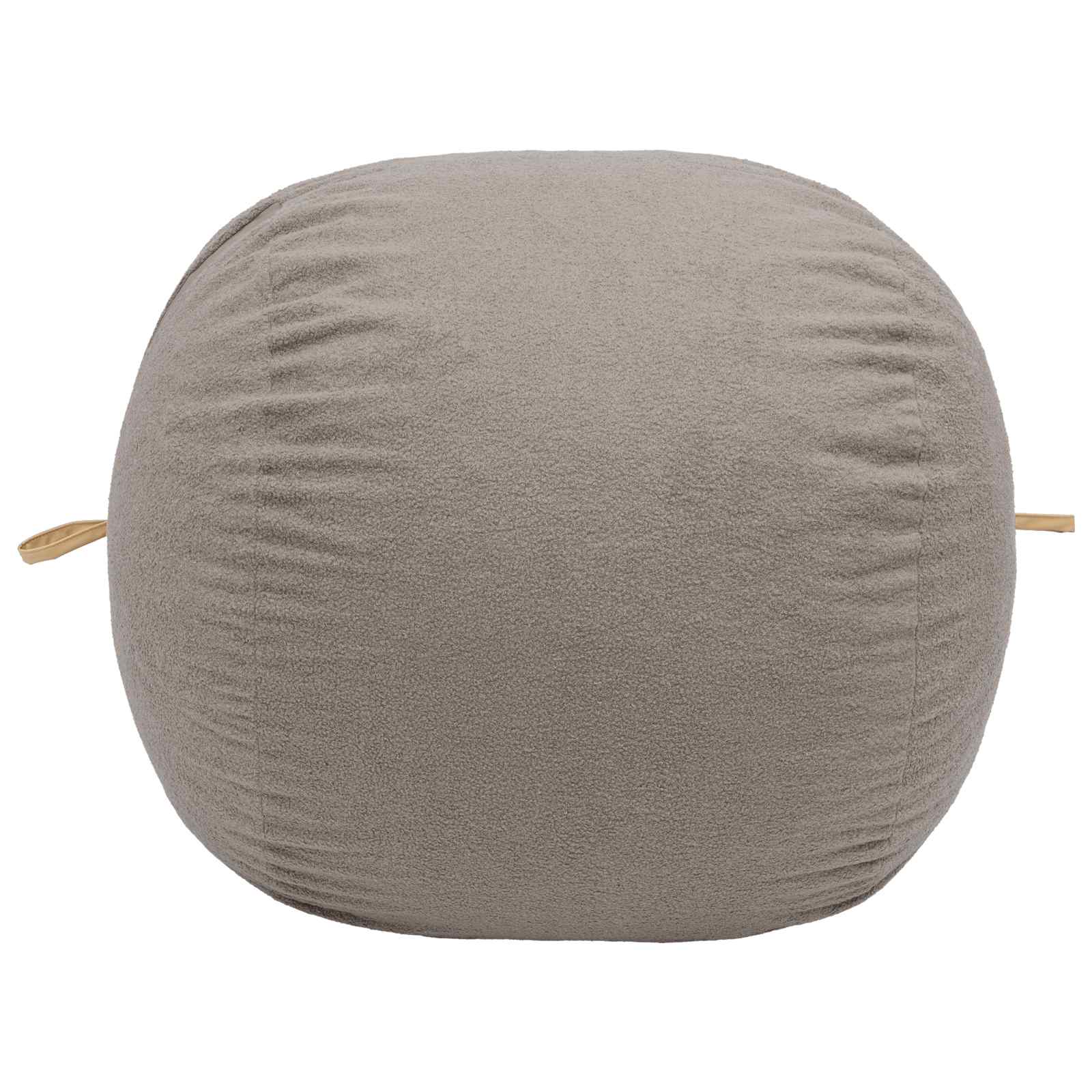 vidaXL Zitzakstoel Lichtgrijs 95 x 93 x 71 cm Sherpa, foto 2