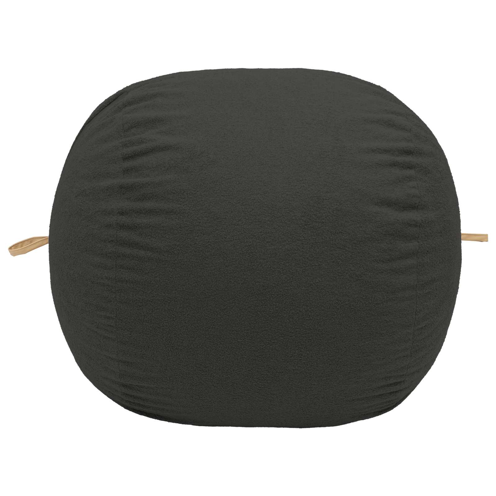vidaXL Zitzakstoel Donkergrijs 95 x 93 x 71 cm Sherpa, foto 2
