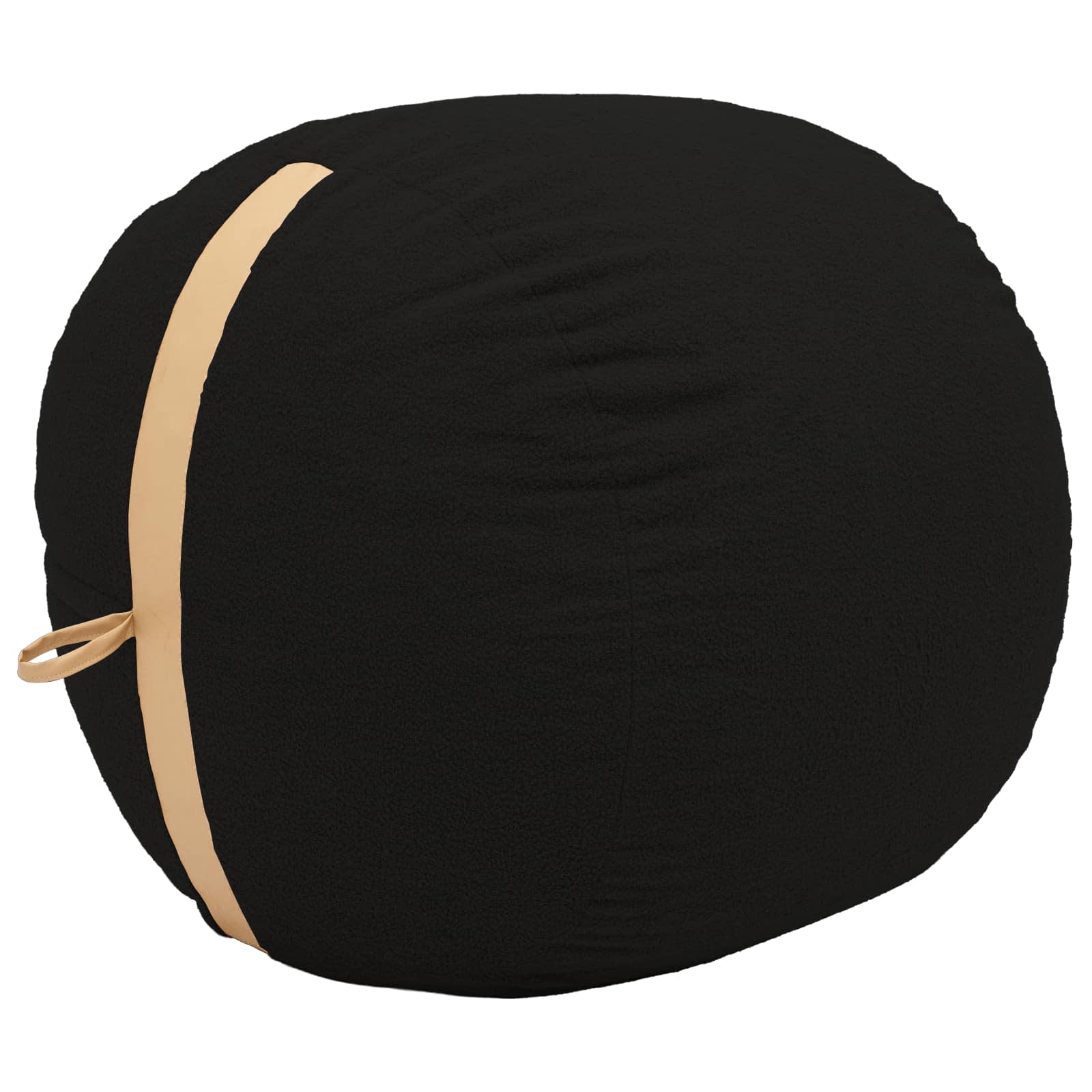 vidaXL Zitzakstoel Zwart 95 x 93 x 71 cm Sherpa, foto 3