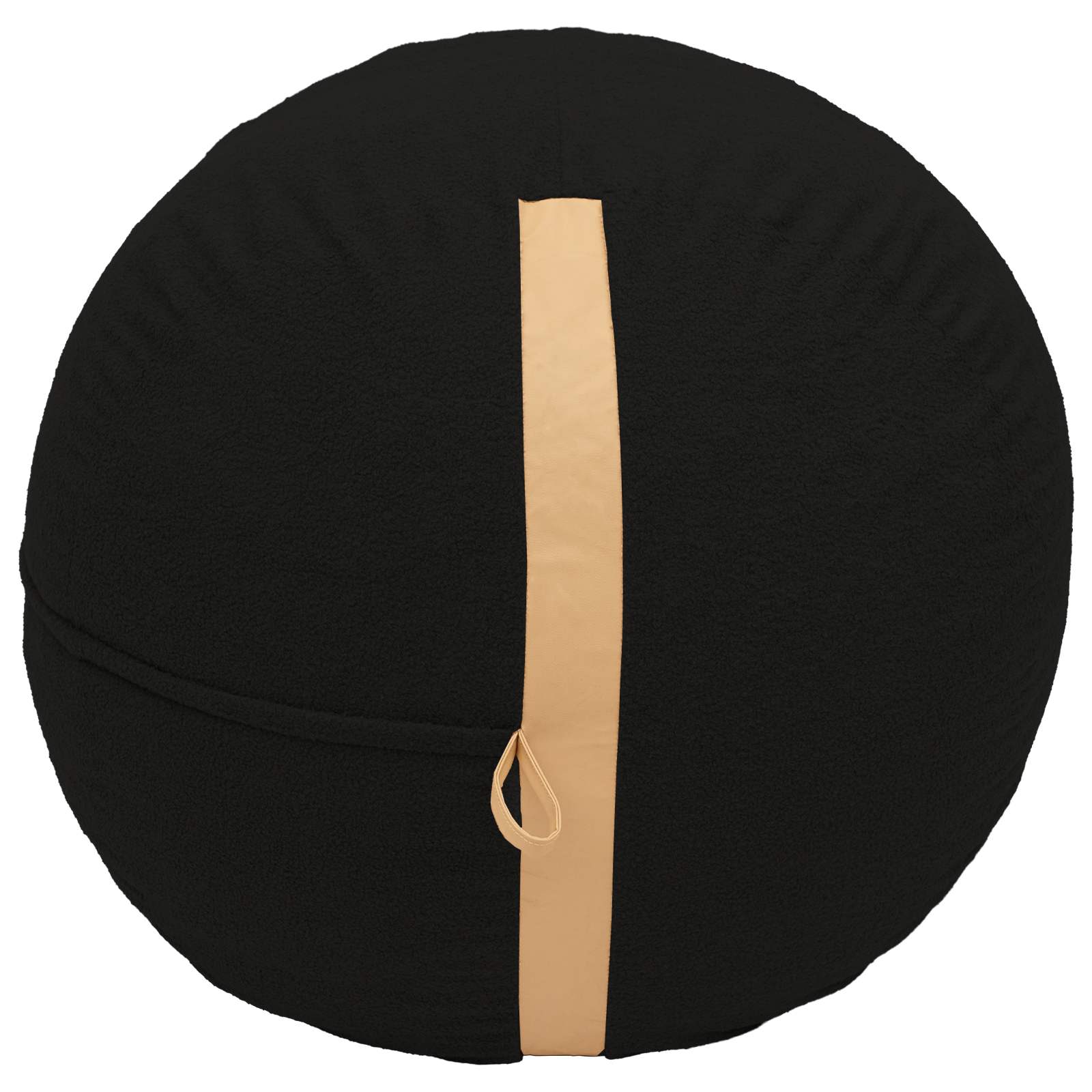 vidaXL Zitzakstoel Zwart 95 x 93 x 71 cm Sherpa, foto 4