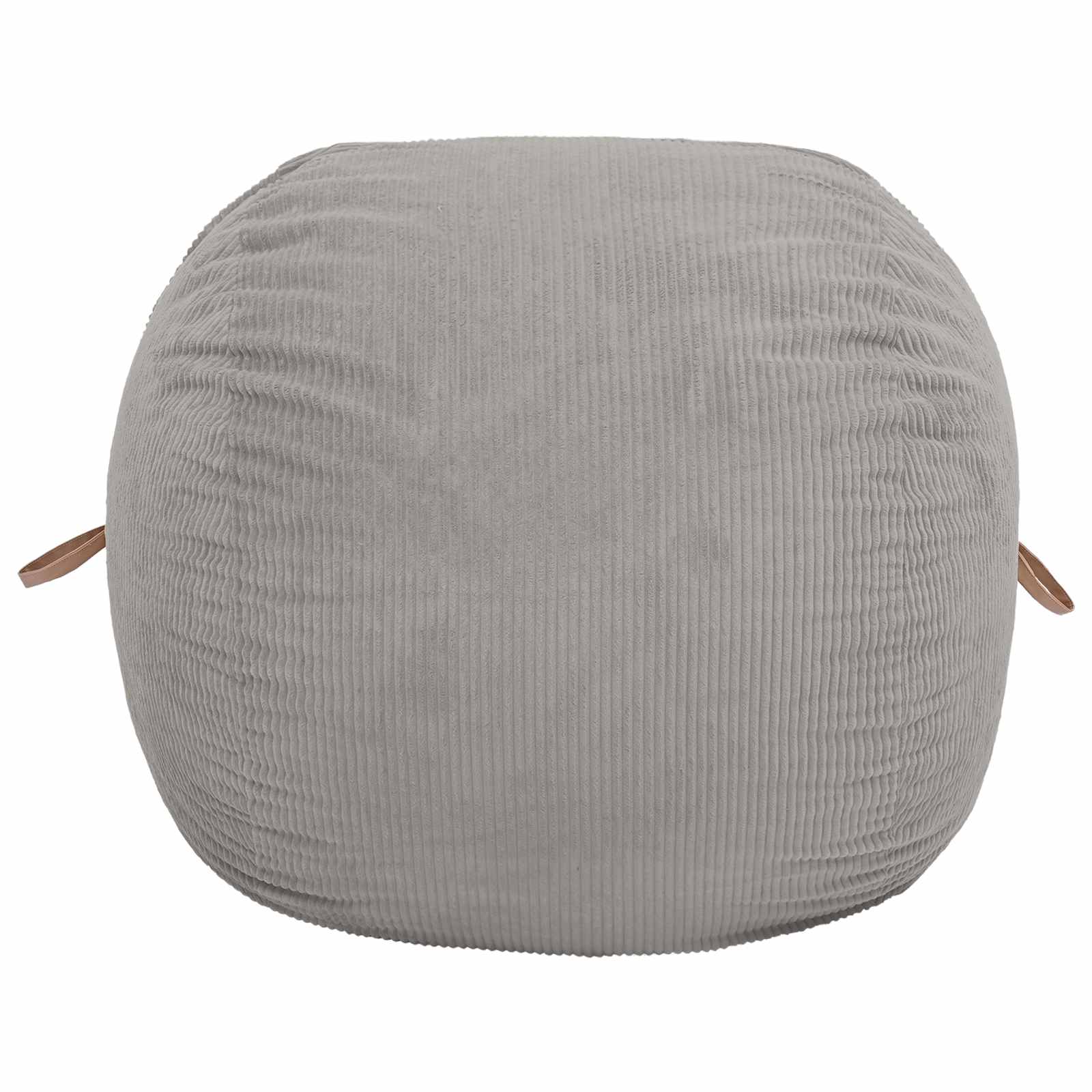 vidaXL Zitzakstoel Lichtgrijs 124 x 96 x 96 cm corduroy, foto 2