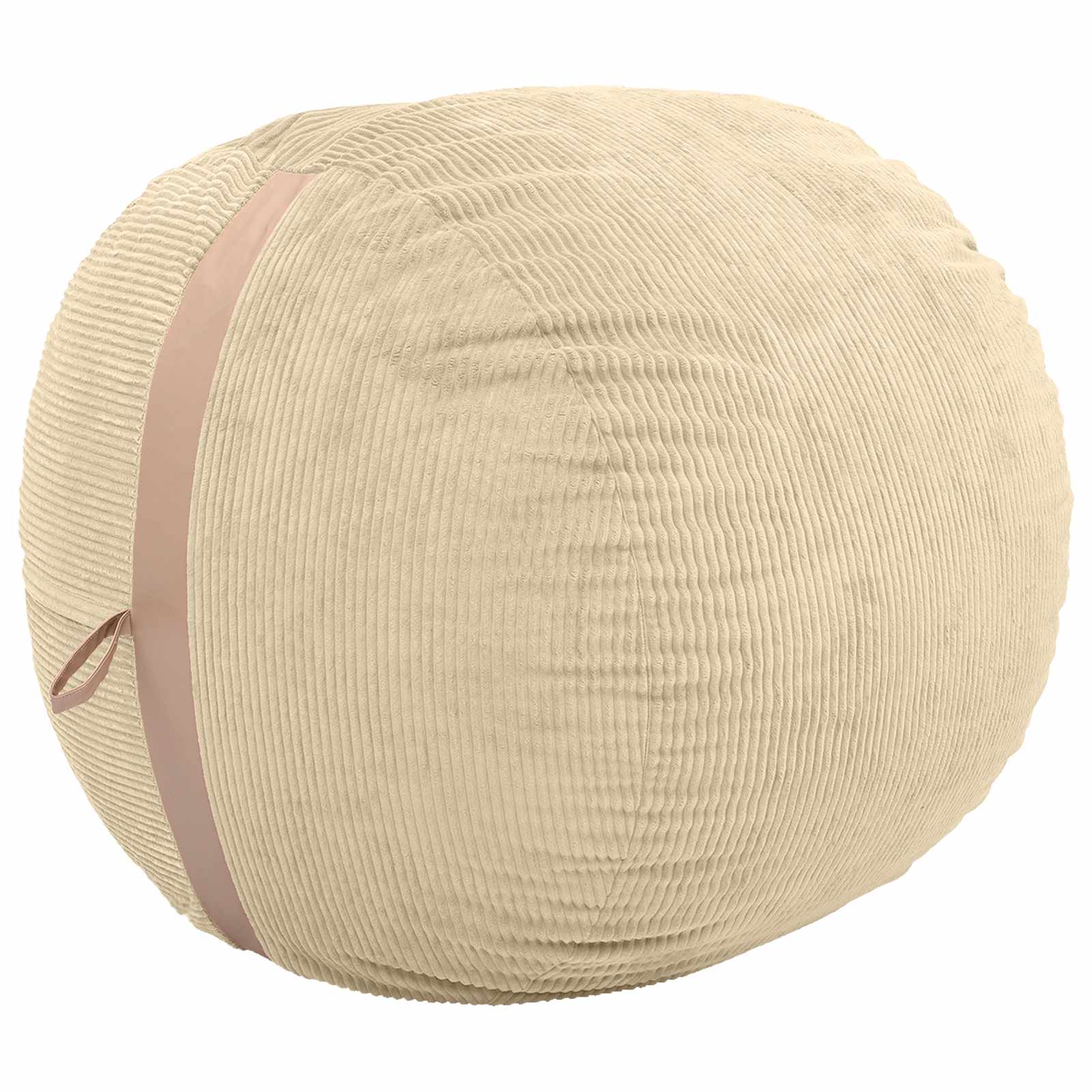 vidaXL Zitzakstoel Grijs groen 124 x 96 x 96 cm corduroy, foto 3