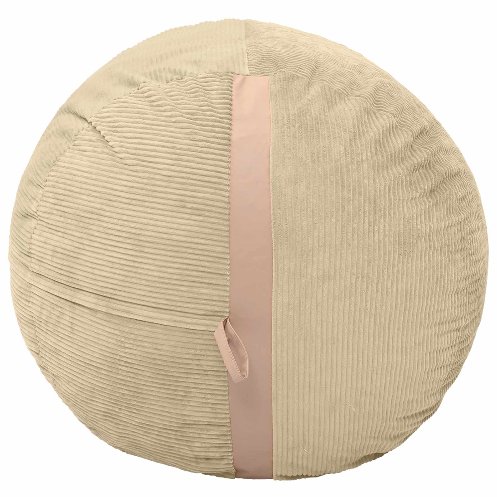 vidaXL Zitzakstoel Grijs groen 124 x 96 x 96 cm corduroy, foto 4