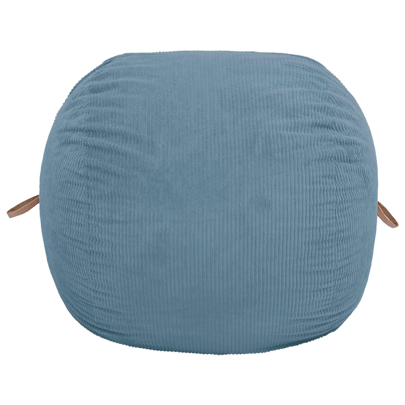 vidaXL Zitzakstoel Blauw 124 x 96 x 96 cm corduroy, foto 2