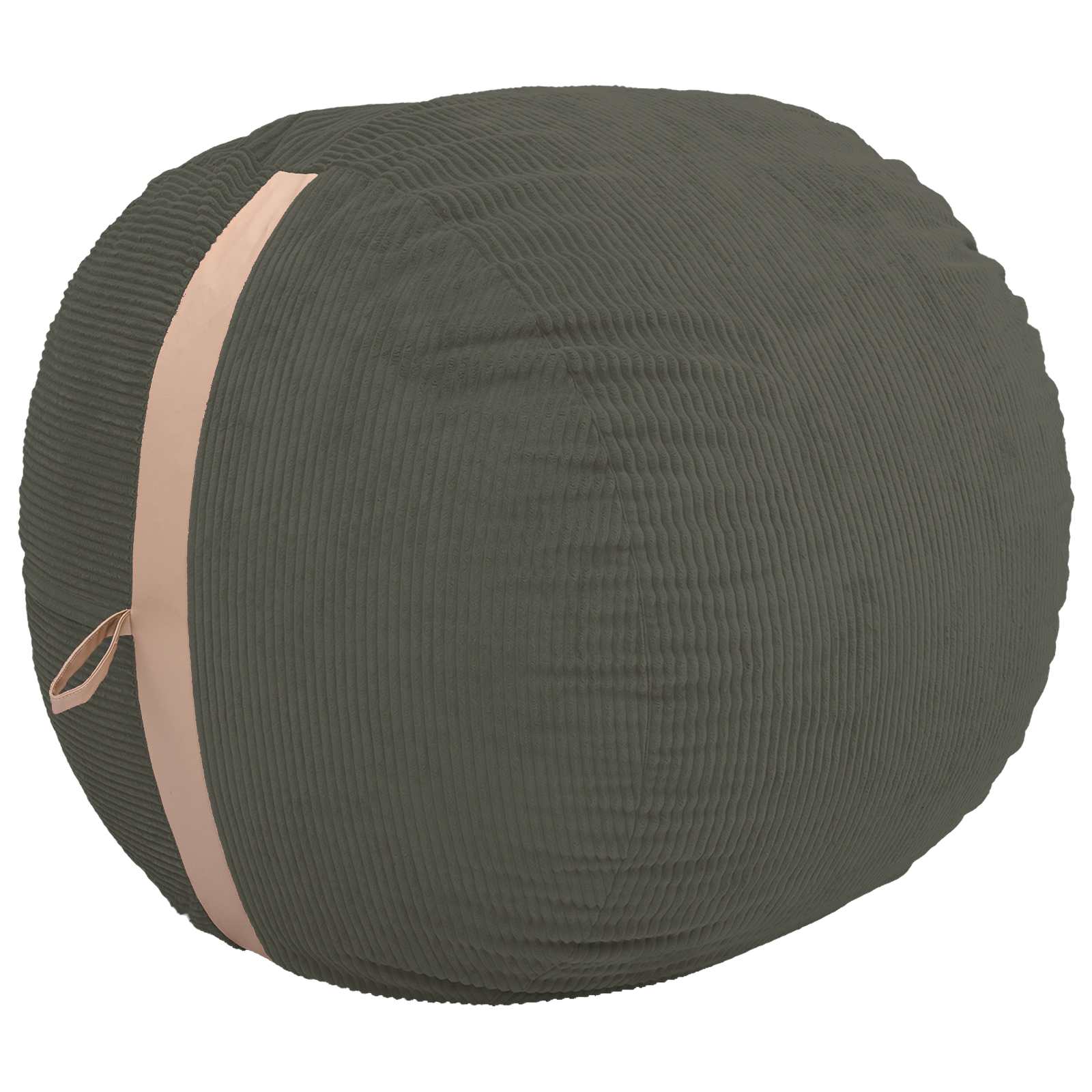 vidaXL Zitzakstoel Antraciet 124 x 96 x 96 cm corduroy, foto 3