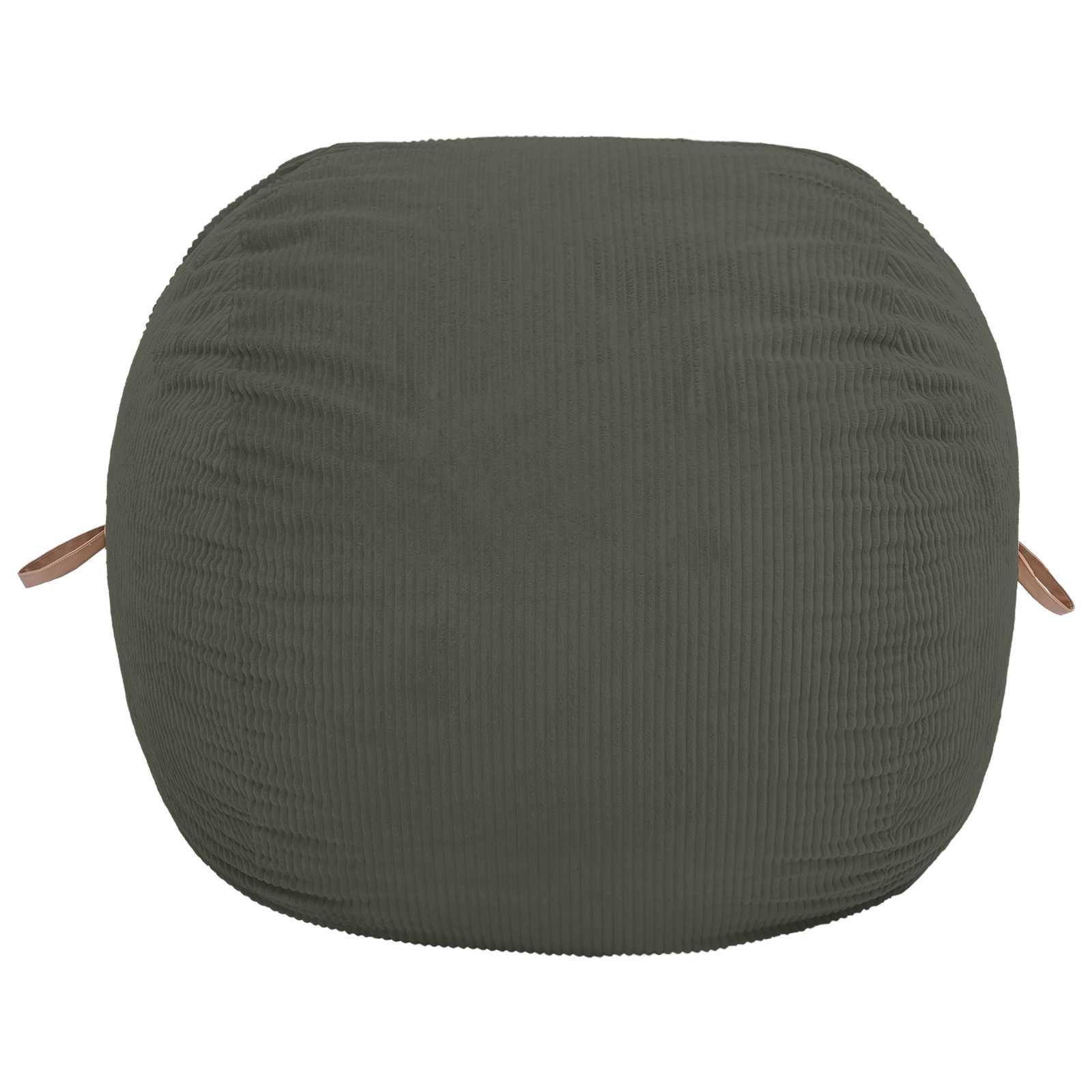 vidaXL Zitzakstoel Antraciet 124 x 96 x 96 cm corduroy, foto 2