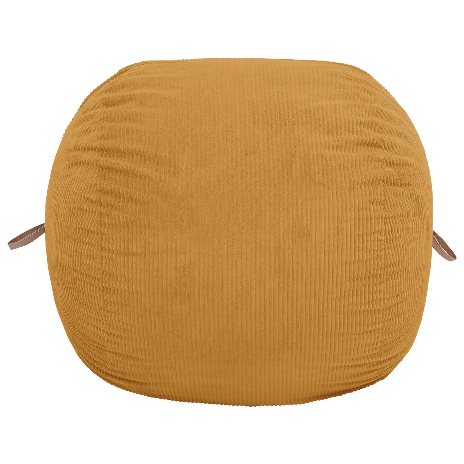 vidaXL Zitzakstoel Geel 124 x 96 x 96 cm corduroy, foto 2