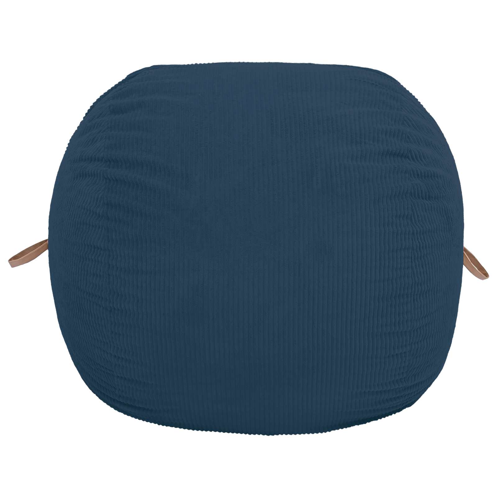 vidaXL Zitzakstoel Marineblauw 124 x 96 x 96 cm corduroy, foto 2
