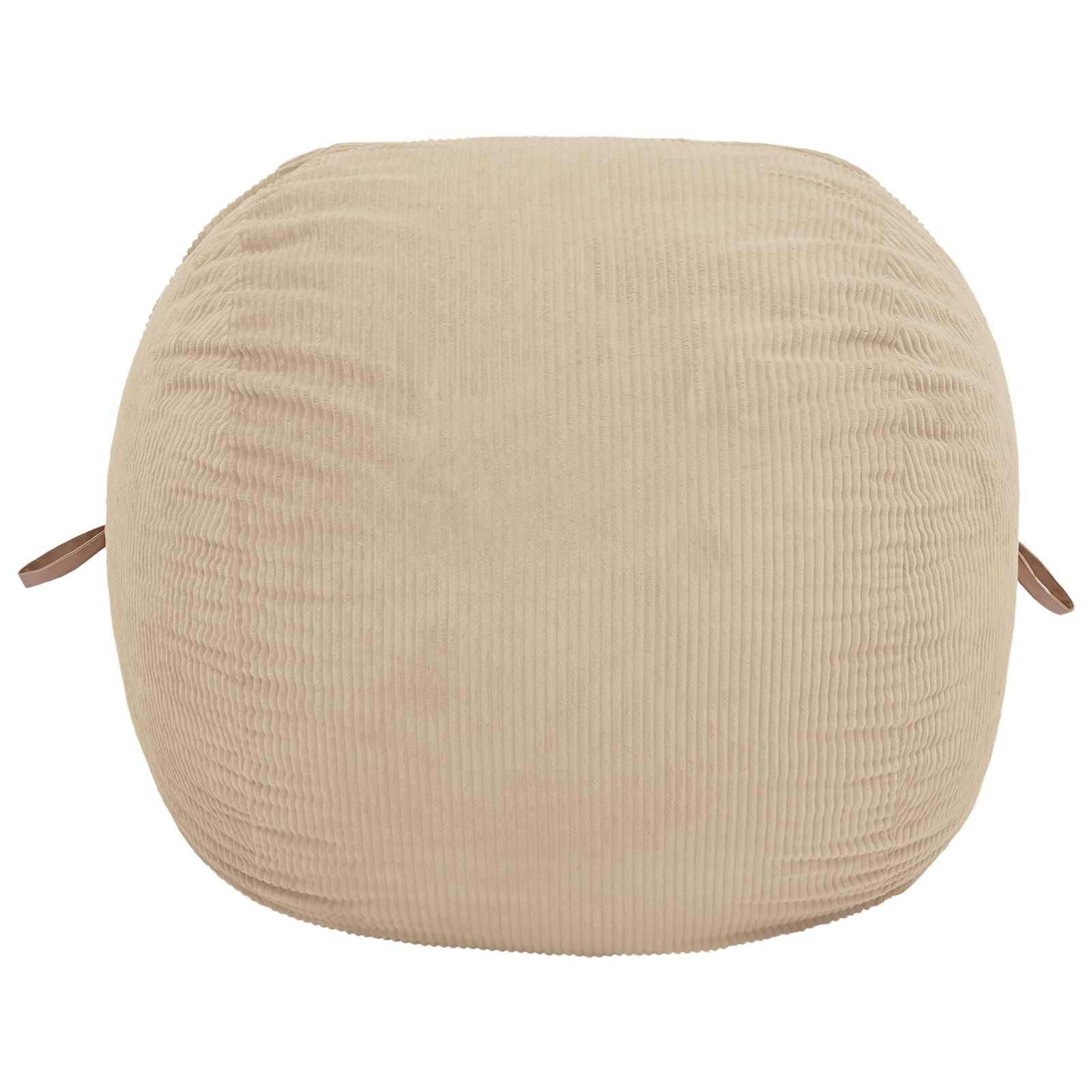 vidaXL Zitzakstoel Taupe 124 x 96 x 96 cm corduroy, foto 2