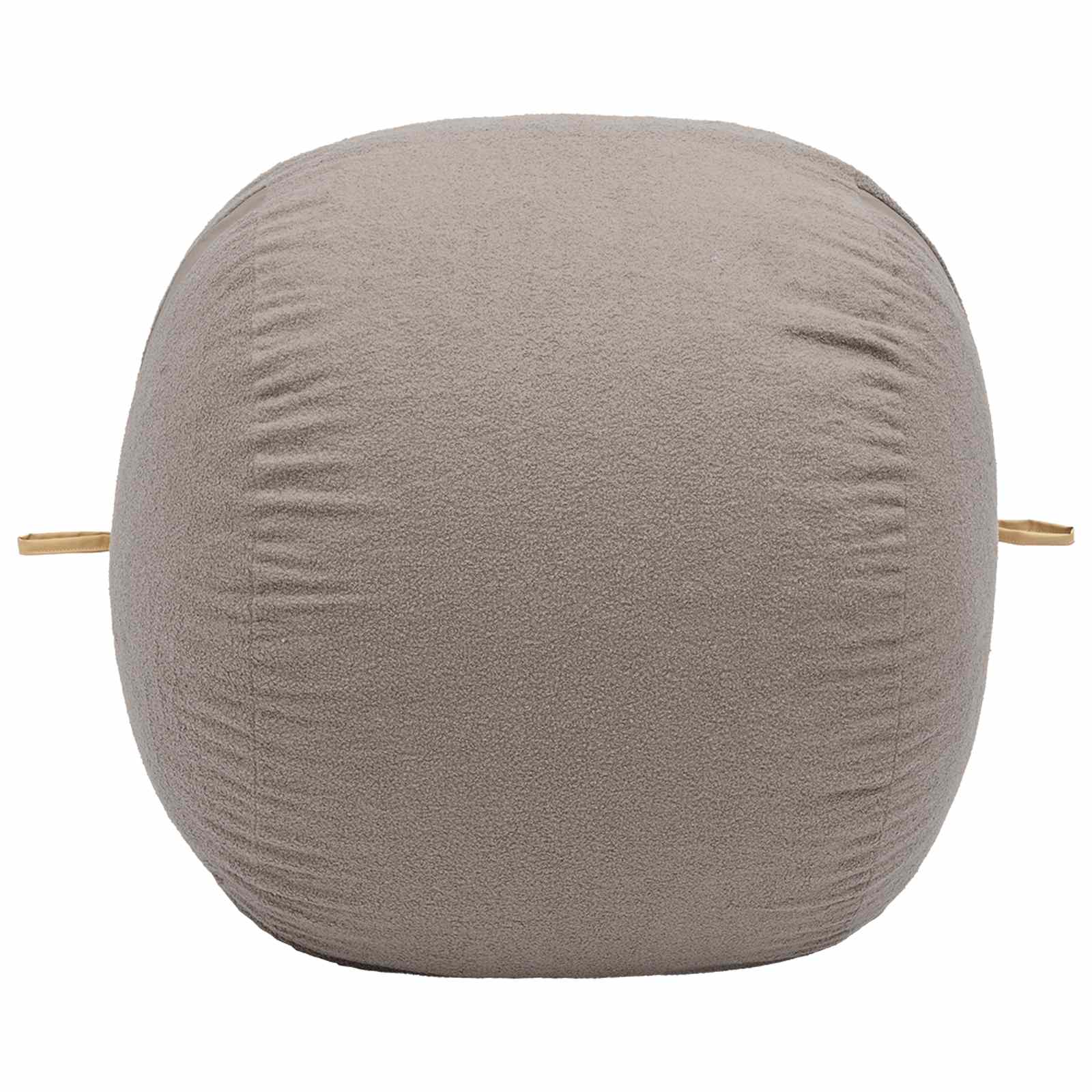 vidaXL Zitzakstoel Lichtgrijs 124 x 96 x 96 cm corduroy, foto 2