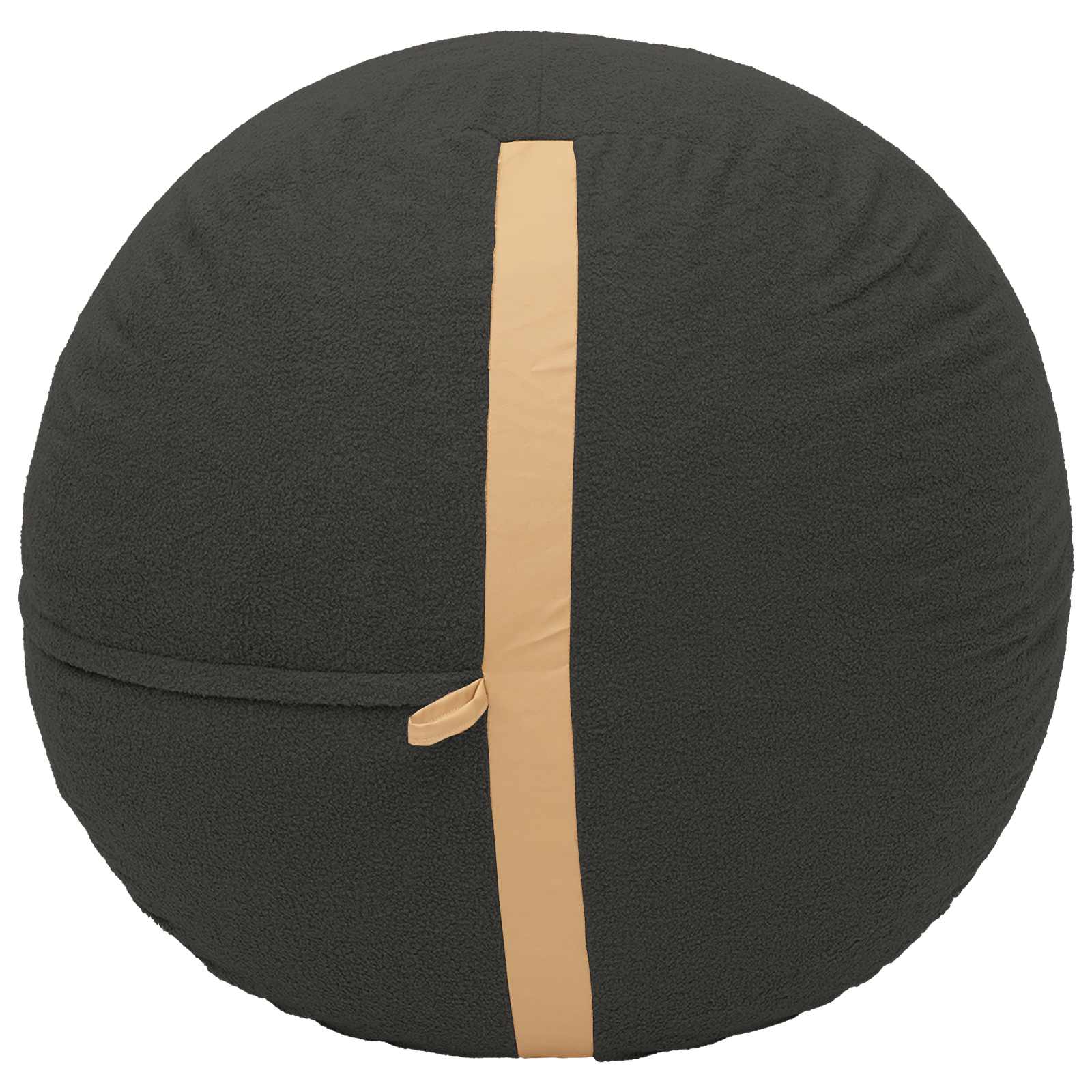 vidaXL Zitzakstoel Donkergrijs 124 x 96 x 96 cm corduroy, foto 4
