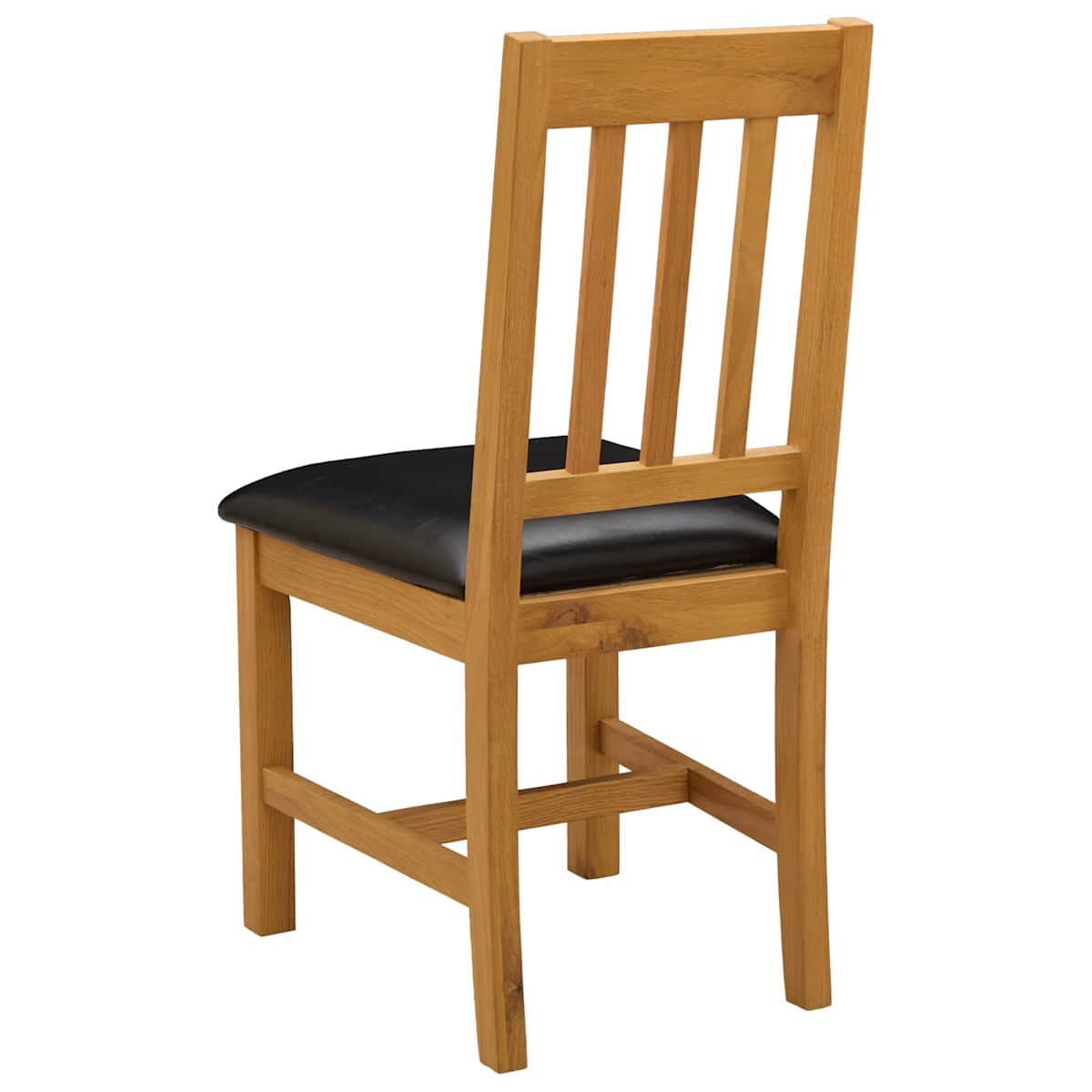 Spisestuestol VENLO 2 stk. Massivt Eg Træ 45 x 53 x 92 cm - Billede 6