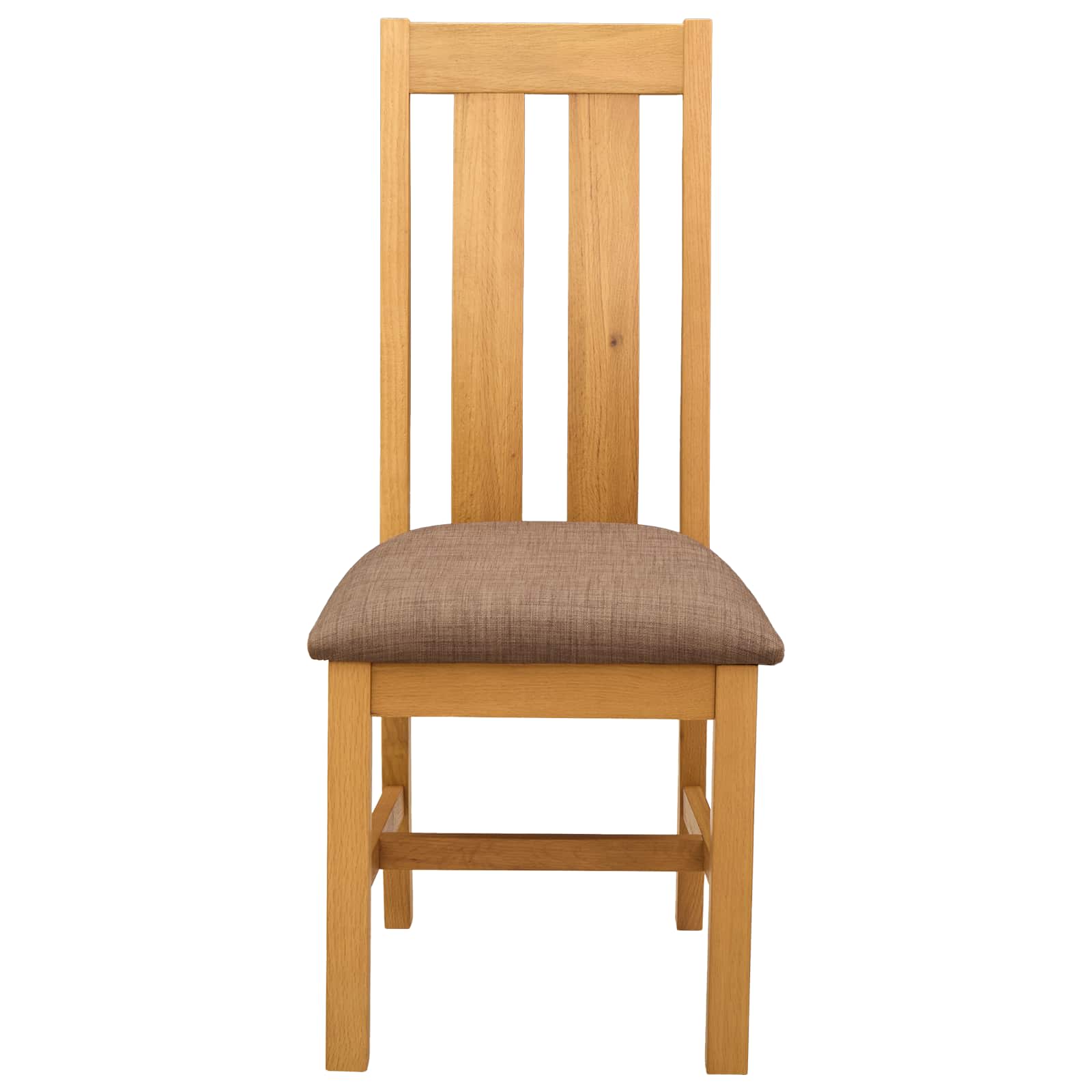 Eetkamerstoel 2 pcs Massief Eikenhout Grijs 45 x 54 x 100 cm image 3