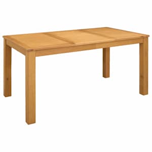vidaXL S&ouml;&ouml;gilaud 150 x 85 x 75 cm Tugev Tamme Puit Naturaalne