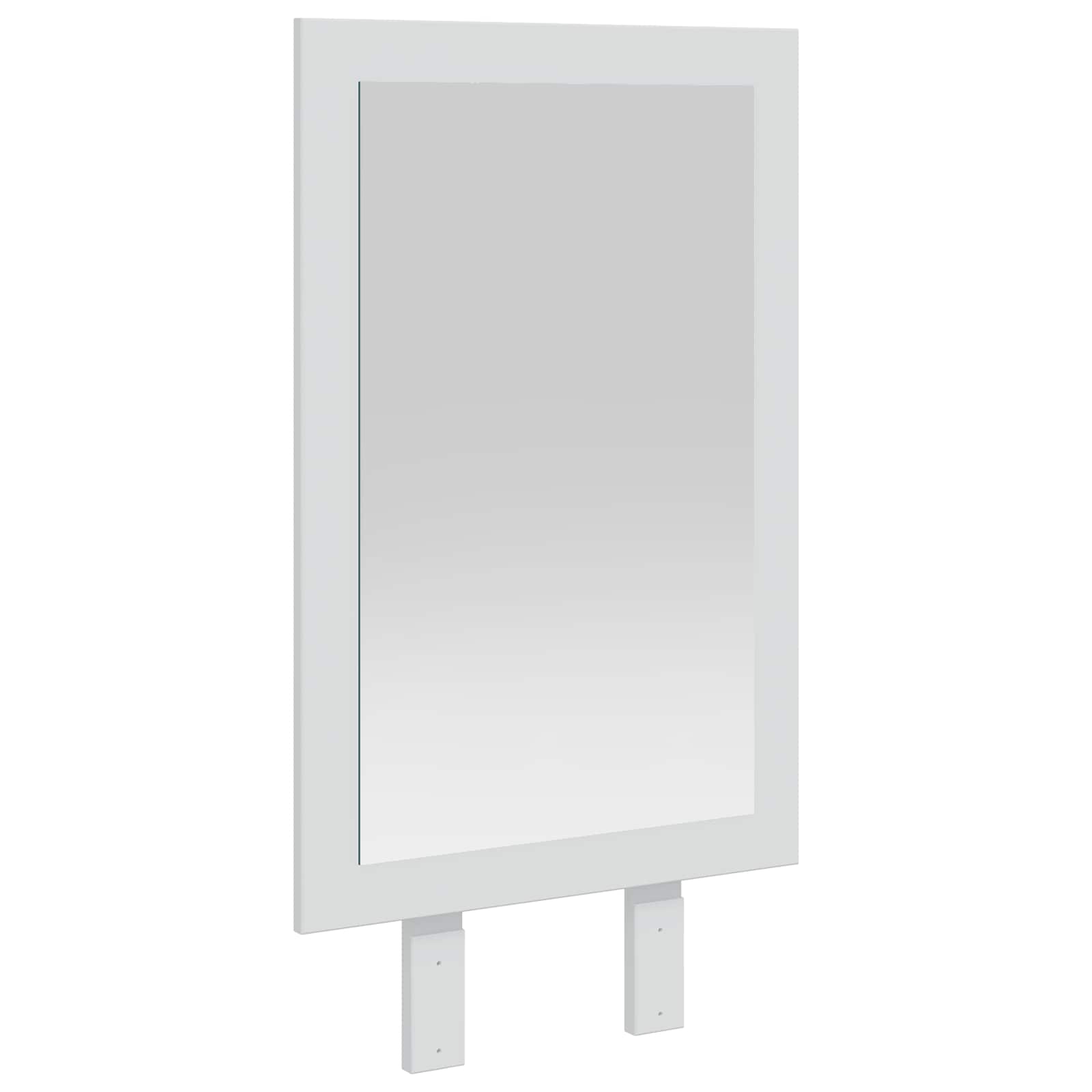 Schminktisch-Set FAUSKE 2 pcs Weiß 100 x 50 x 143 cm – Ansicht 3