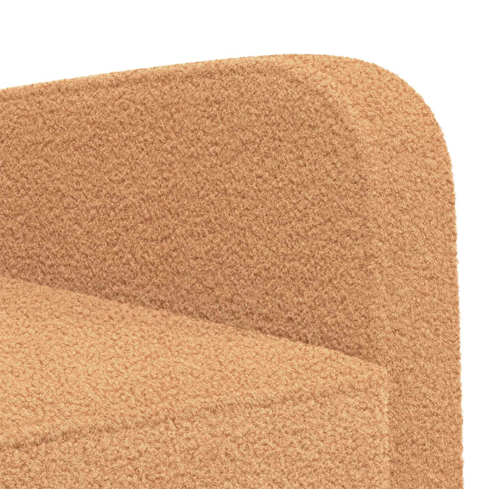 vidaXL Sessel Beige Lammfell-Imitat – Bild 6