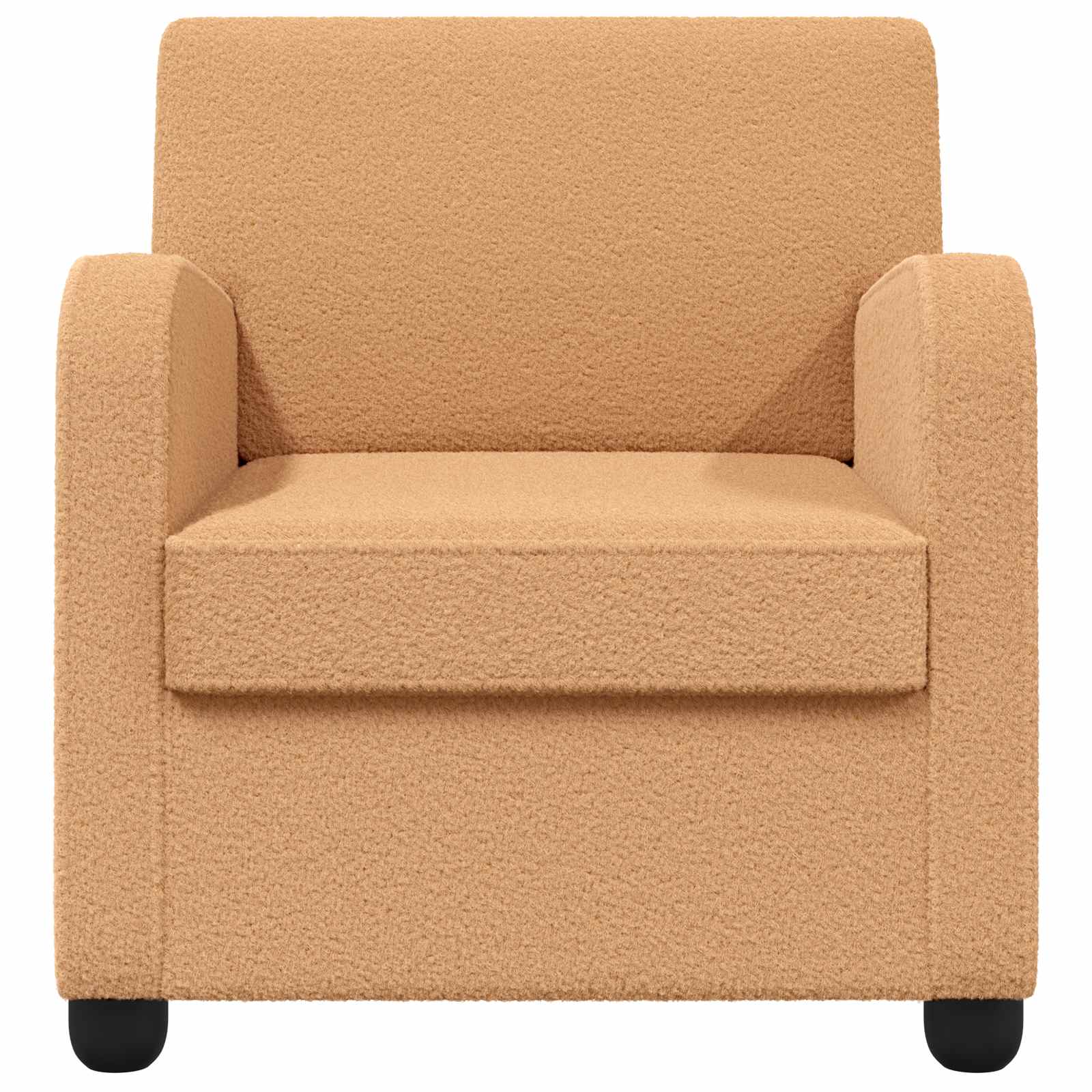 vidaXL Sessel Beige Lammfell-Imitat – Bild 3