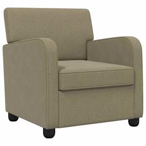vidaXL Tugitool Khaki Samet