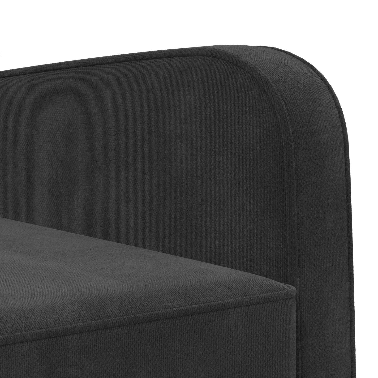 Fauteuil Zwart fluweel - Afbeelding 6