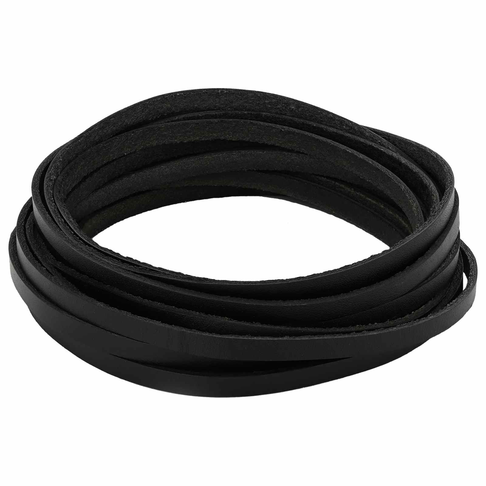 vidaXL Curea Din Piele Negru 1000 x 0,8 cm Piele