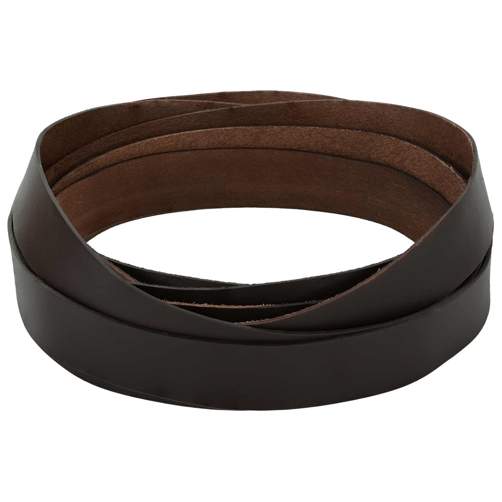 vidaXL Curea Din Piele Maro închis 500 x 3,5 cm Piele