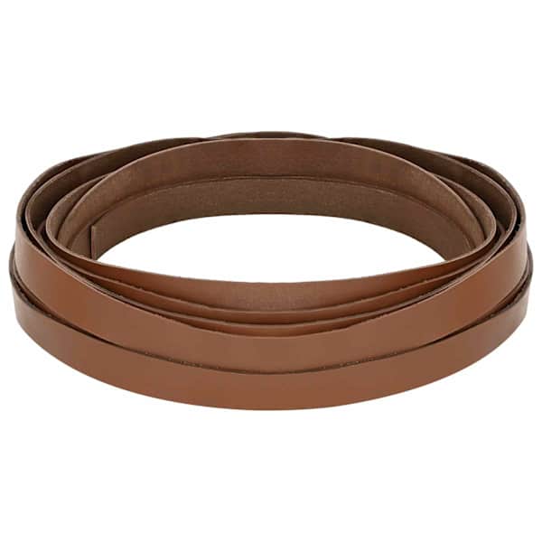vidaXL Nahk Rihm 1 Pruun 200 x 1 cm Nahk